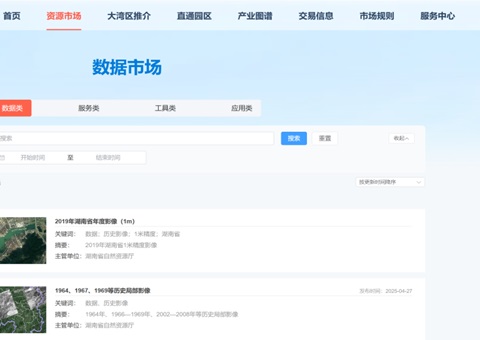 “数据市场”正式开通，湖南自然资源全要素市场再添主要拼图